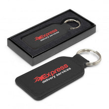 Load image into Gallery viewer, Prince Leather Key Ring - Rectangle