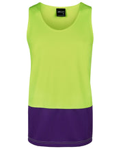Load image into Gallery viewer, 6HTS - Hi Vis Traditional Singlet