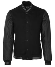 Load image into Gallery viewer, 3BLJ - Leather Baseball Jacket