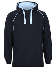 Load image into Gallery viewer, 3CFH - Adults Contrast Fleecy Hoodie (Navy)