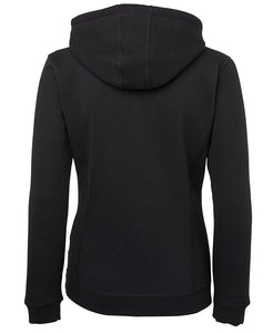 3HJ1 - Ladies Full Zip Fleece Hoodie