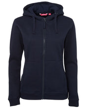 Load image into Gallery viewer, 3HJ1 - Ladies Full Zip Fleece Hoodie