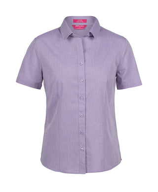 4FC1S - Ladies Classic S/S Fine Chambray Shirt