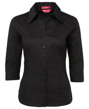 Load image into Gallery viewer, 4LF3 - Ladies 3/4 Fitted Shirt