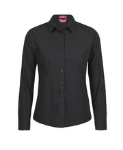 Load image into Gallery viewer, 4PS1L - Ladies Classic L/S Poplin Shirt