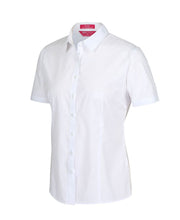 Load image into Gallery viewer, 4PS1S - Ladies Classic S/S Poplin Shirt