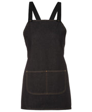 Load image into Gallery viewer, 5ACBB - Cross Back 65x71 Bib Denim Apron (Without Strap)