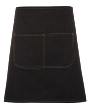 Load image into Gallery viewer, 5AD Waist Denim Apron Black Front