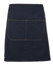 Load image into Gallery viewer, 5AD Waist Denim Apron Navy Front