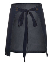 Load image into Gallery viewer, 5AD Waist Denim Apron Navy Back