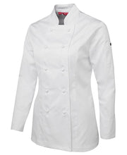 Load image into Gallery viewer, 5CJ1 - Ladies L/S Chef&#39;s Jacket