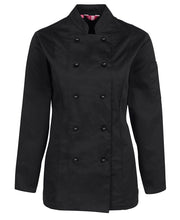 Load image into Gallery viewer, 5CJ1 - Ladies L/S Chef&#39;s Jacket