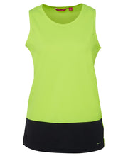 Load image into Gallery viewer, 6HTS1 - Ladies Hi Vis Traditional Singlet