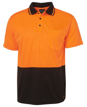 Load image into Gallery viewer, 6HVNC - Hi Vis Non Cuff Traditional Polo