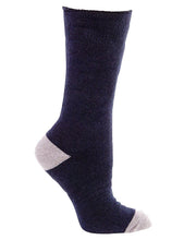 Load image into Gallery viewer, 6WWS Work Sock (3PK) Navy/Grey