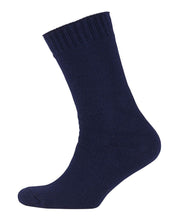 Load image into Gallery viewer, 6WWSU - Ultra Thick Bamboo Work Sock (Black)
