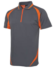 Load image into Gallery viewer, 7PZPP - Podium Poly Zip Polo Shirt