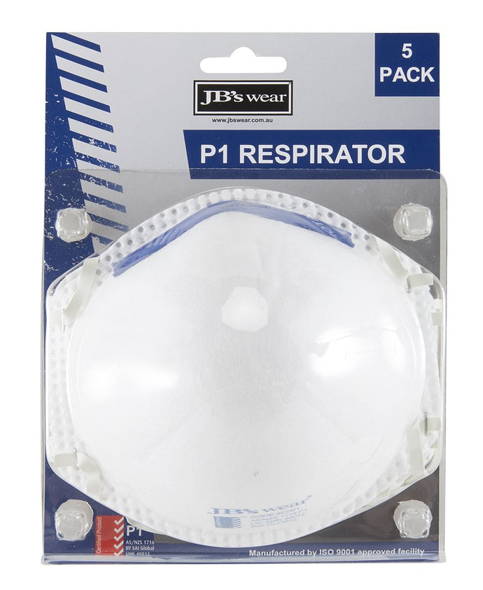 8C00 - Blister (5pc) P1 Respirator