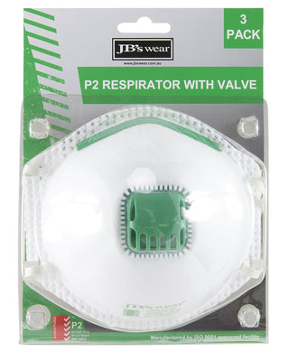 8C15 - Blixter (3pc) P2 Respirator with Valve