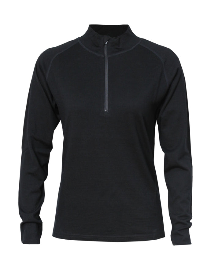 M902 - Womens Half Zip Merino